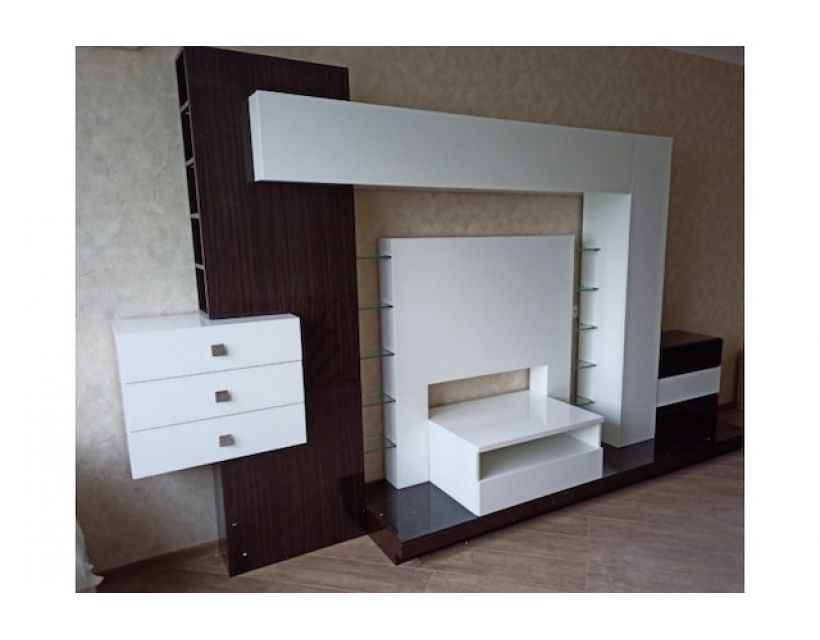 Стенка ТВ Zebra City W K671 в интернет-магазине "Мебли Даром"