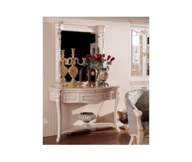 Консоль с зеркалом Carpenter 208 белый.