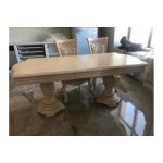 Стіл обідній Carpenter 230 білий 180-220х95 см