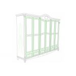 Шкаф Carpenter 201 серия 6-дверный