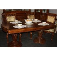 Стіл обідній Carpenter 230 горіх 180-220х95 см