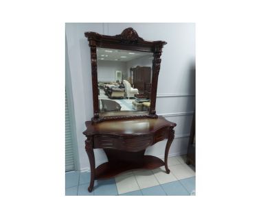 Консоль с зеркалом Carpenter 208 махагон