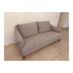 Диван Adwin S-722 3-місний тканина сіра