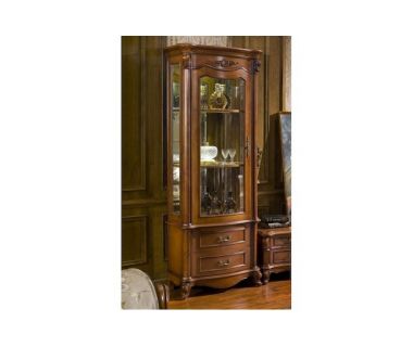 Витрина Carpenter 230 орех 1-дверная Витрина Carpenter 230 орех 1-дверная