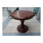 Стіл кавовий Carpenter 230 горіх круглий 65 см