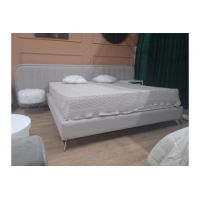 Ліжко Delavega K-531 тканина світло-сірий 180 см