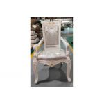 Стілець Carpenter 208 білий з підлокітниками SF88-2