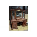 Туалетний стіл із дзеркалом Carpenter 208 махагон модель А