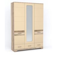 Шкаф зеркалом 3Д3Ш Mulatto H Blonski (Блонски)