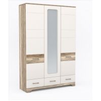 Шафа з зеркалом 3Д3Ш Mulatto H Blonski (Блонскі)