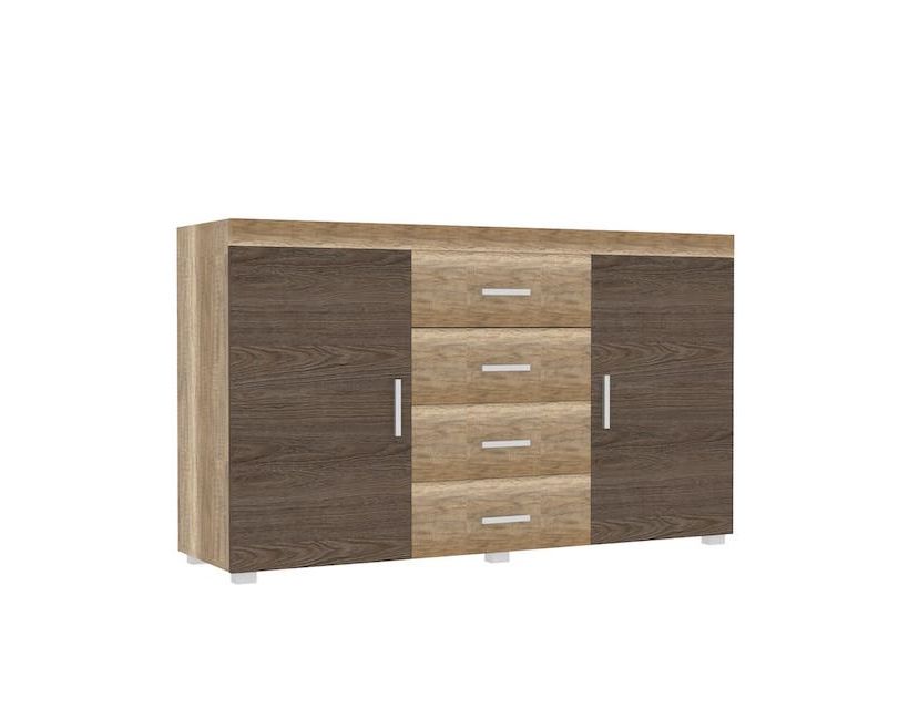 Комод 2Д4Ш Teano E Blonski (Блонски)