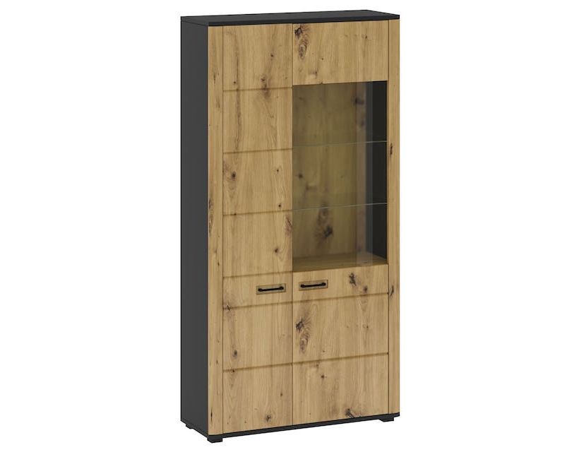 Пенал витрина 1Д1В права Martin G Blonski (Блонски) в интернет-магазине "Мебли Даром"