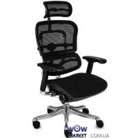 Крісло офісне Ergohuman Plus ергономічне, чорне C.S. Group