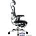 Крісло офісне Ergohuman Plus з підставкою для ніг ергономічне, чорне C.S. Group в інтернет магазині "Меблі Даром"