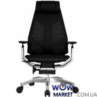 Кресло офисное Genidia Mesh эргономичное, черное C.S. Group