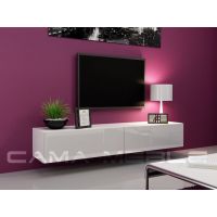 ТВ Тумба VIGO RTV Cama 180 Белый Мат / Белый Глянец