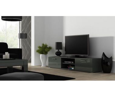 ТВ Тумба SOHO S-3 RTV Cama 180 Серый Мат / Серый Глянец