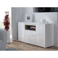 Комод VIVA Cama 150/45 Белый Мат / Белый Глянец / Дуб Сонома