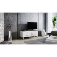 ТВ Тумба LOTTA 1D2S RTV Cama 120 Дуб Сонома / Білий Глянець