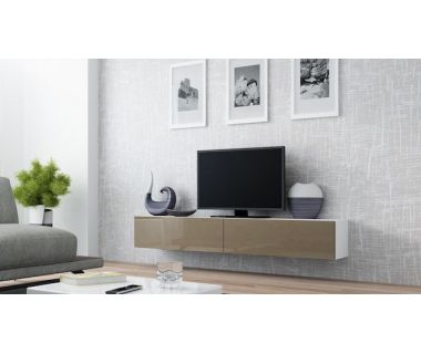 ТВ Тумба VIGO RTV Cama 140 Белый Мат / Латте Глянец