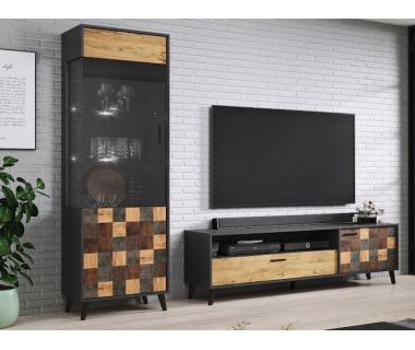 Витрина SOUL 1D Cama 192 Антрацит