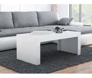 Журнальний столик TESS 120x60 Cama Білий Мат / Білий Глянець Журнальний столик TESS 120x60 Cama Білий Мат / Білий Глянець