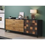 Комод SOUL 1D3S Cama 177 Антрацит