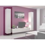 Витрина навесная VIGO Cama 180 Белый Мат / Белый Глянец