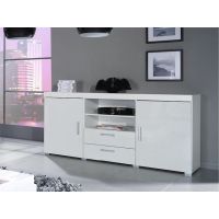 Комод SAMBA Cama 164/45 Білий Мат / Білий Глянець