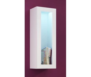 Витрина навесная VIGO Cama 90 Стекло Белый Мат / Белый Глянец Витрина навесная VIGO Cama 90 Стекло Белый Мат / Белый Глянец