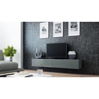 ТВ Тумба VIGO RTV Cama 140 Сірий Мат / Сірий Глянець