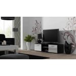ТВ Тумба SOHO S-4 RTV Cama 140 Черный Мат / Белый Глянец