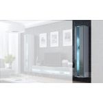 Вітрина навісна VIGO Cama 180 New Білий Мат / Сірий Глянець