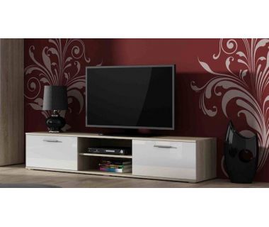 ТВ Тумба SOHO S-3 RTV Cama 180 Дуб Сонома Мат / Белый Глянец ТВ Тумба SOHO S-3 RTV Cama 180 Дуб Сонома Мат / Белый Глянец