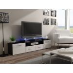 ТВ Тумба EVORA WENGE RTV Cama 194 Венге Мат / Білий Глянець