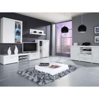 Стенка SAMBA C Cama Белый Мат / Белый Глянец