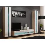 Вітрина навісна VIGO Cama 180 New Дуб Сонома Мат / Білий Глянець