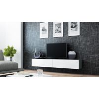 ТВ Тумба VIGO RTV Cama 140 Серый Мат / Белый Глянец