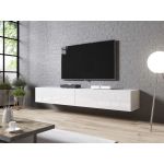 ТВ Тумба SLIDE RTV Cama 150 Белый Глянец / Белый Глянец