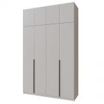 Стильна чотиридверна розстібна шафа на 160см (на замовлення), різні кольори