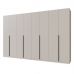 Большой шкаф на 320см (под заказ), разные цвета, современный восьмидверный
