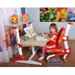 Детский стол BD-205 WR maple + полка BD-PK5 Mealux (Меалюкс)