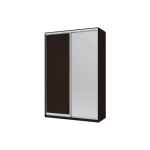 Шкаф купе Сити Лайт Doros Венге 1 ДСП / 1 Зеркало 150х60х225 (240108)