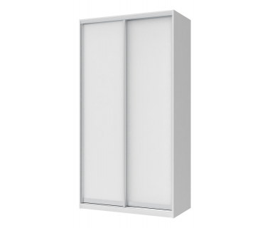 Шкаф купе Сити Лайт Doros Белый 2 ДСП 120х60х225 (240073) Шкаф купе Сити Лайт Doros Белый 2 ДСП 120х60х225 (240073)