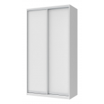 Шкаф купе Сити Лайт Doros Белый 2 ДСП 120х60х225 (240073)