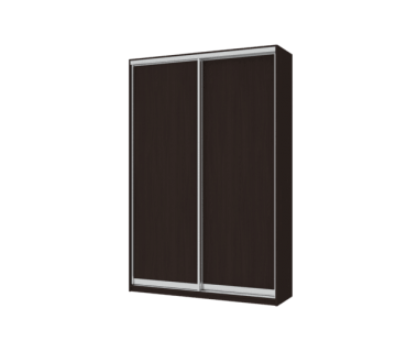 Шкаф купе Сити Лайт Doros Венге 2 ДСП 150х45х225 (240087)