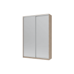 Шкаф купе Сити Лайт Doros Дуб сонома 2 Зеркала 150х45х225 (42002038)
