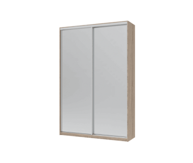 Шафа купе Сіті Лайт Doros Дуб сонома 2 Дзеркала 150х45х225 (42002038) Шафа купе Сіті Лайт Doros Дуб сонома 2 Дзеркала 150х45х225 (42002038)