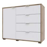 Комод С1 Doros Тахо / Білий 100х38, 1х81, 2 (41510010)