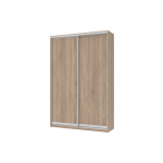 Шкаф купе Сити Лайт Doros Дуб сонома 2 ДСП 150х45х225 (42002013)